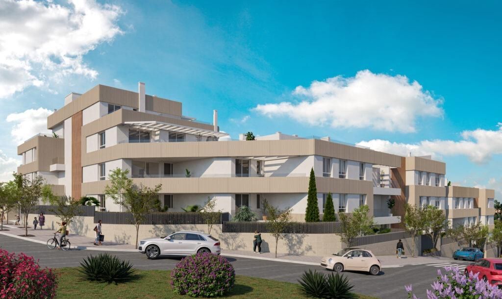 Exterior view of Planta baja for sale in Estepona  with Heating, Private garden and Terrace