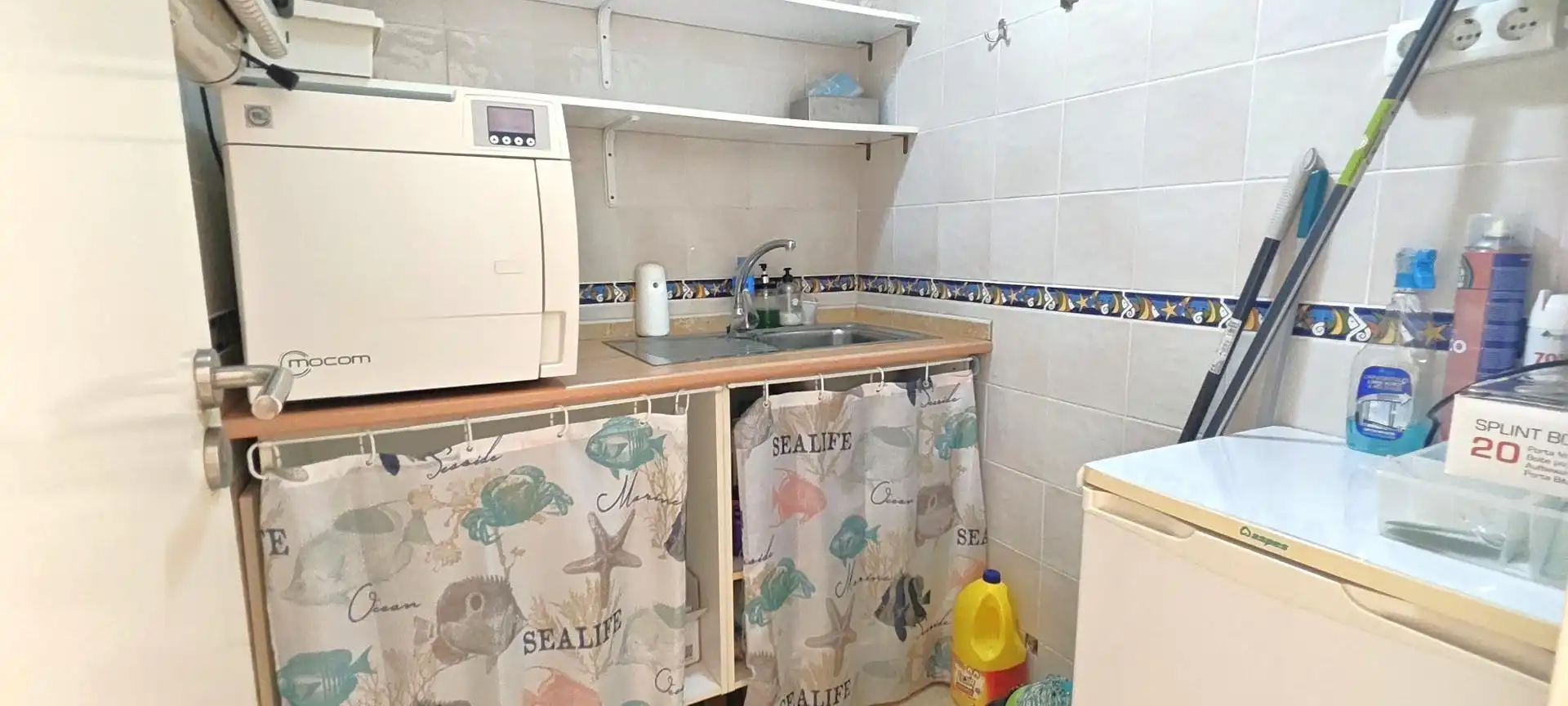 Küche von Haus oder Chalet zum Verkauf in Santa Pola mit Klimaanlage, Heizung und Terrasse
