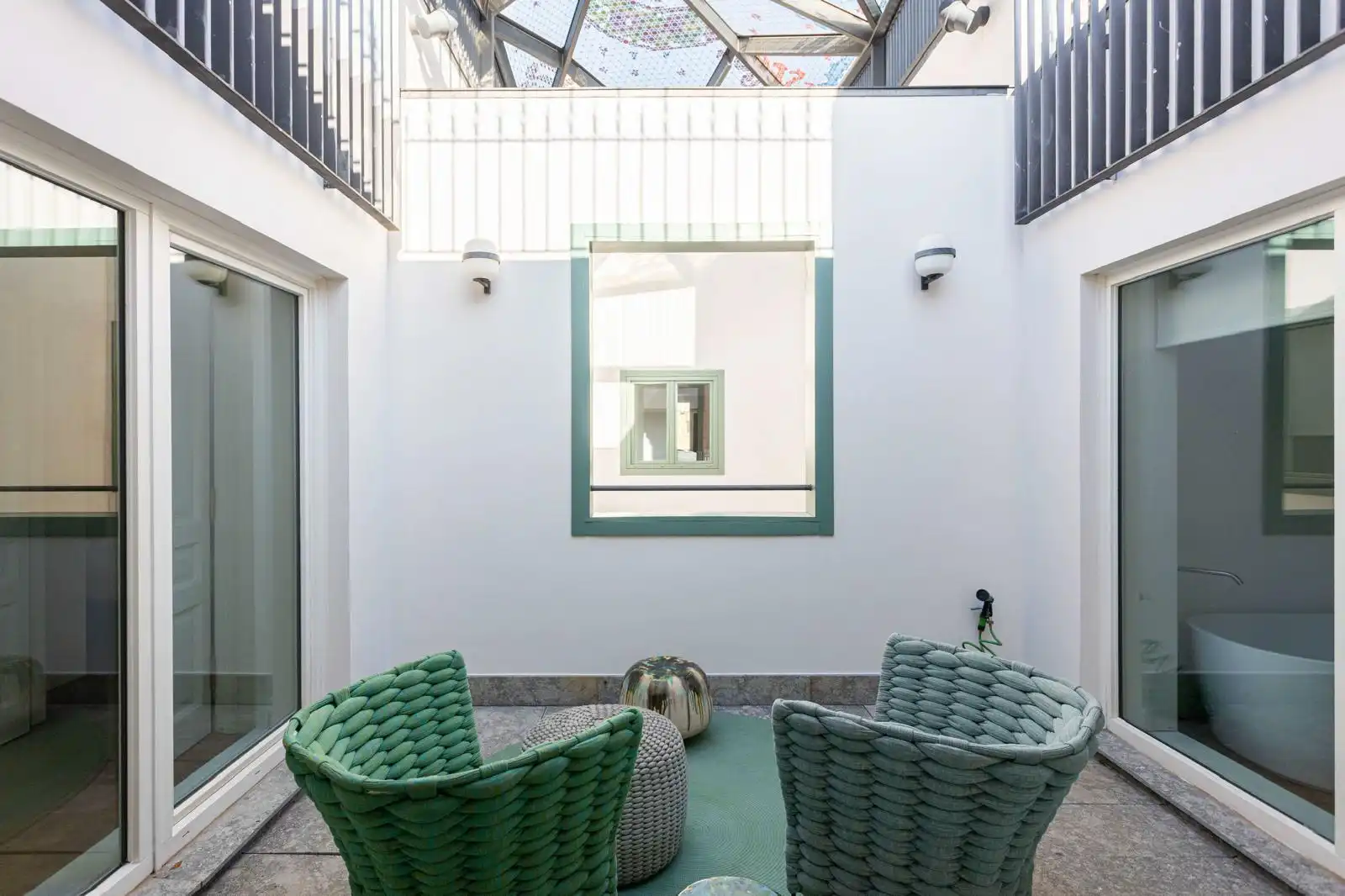 Terrasse von Wohnung zur Miete in Barcelona mit Klimaanlage, Heizung und Terrasse