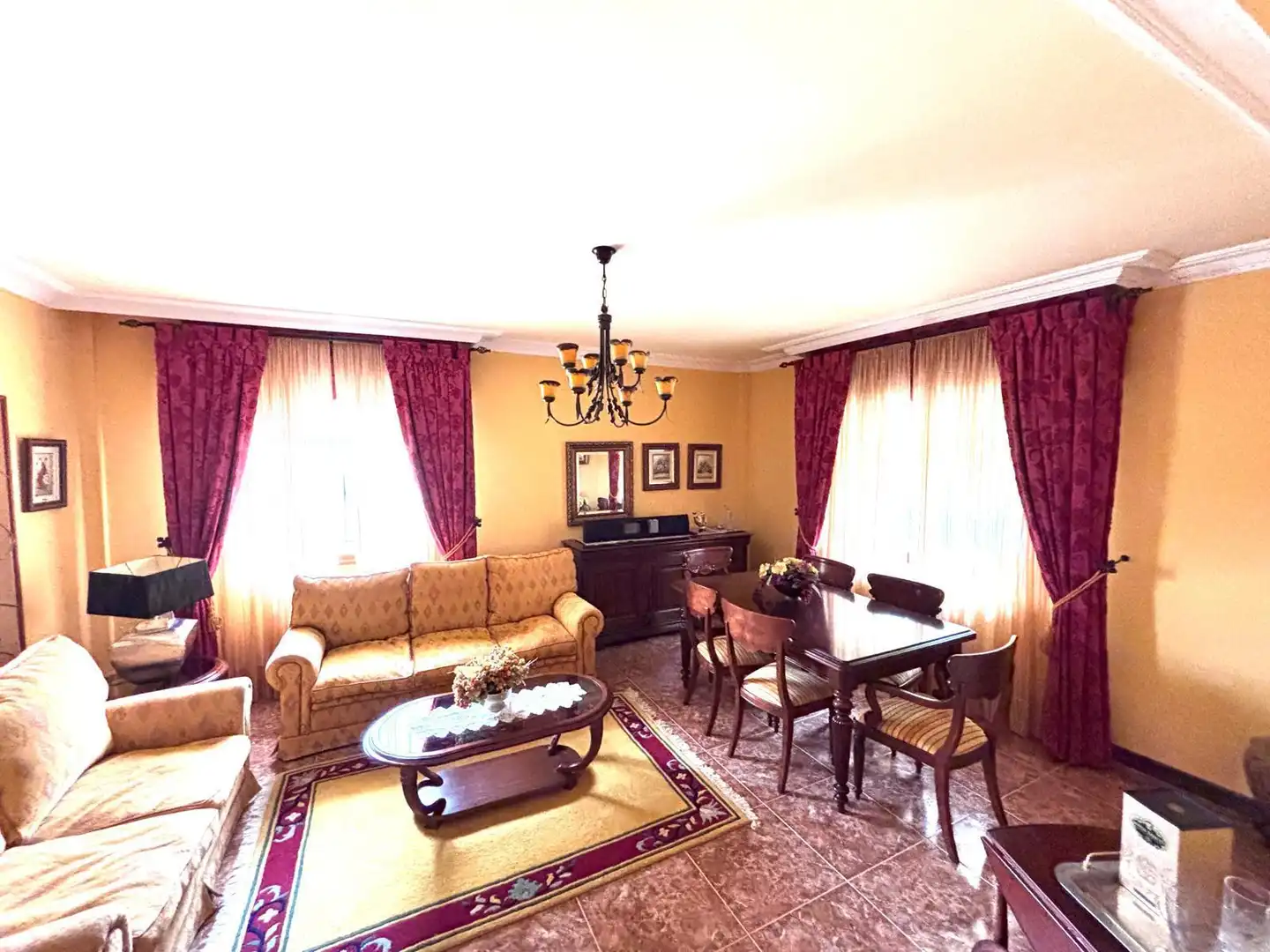 Wohnzimmer von Haus oder Chalet zum Verkauf in Lalín mit Heizung, Privatgarten und Parkett