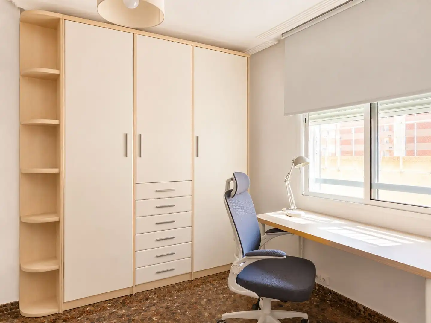 Schlafzimmer von Wohnung zur Miete in Castellón de la Plana / Castelló de la Plana mit Klimaanlage