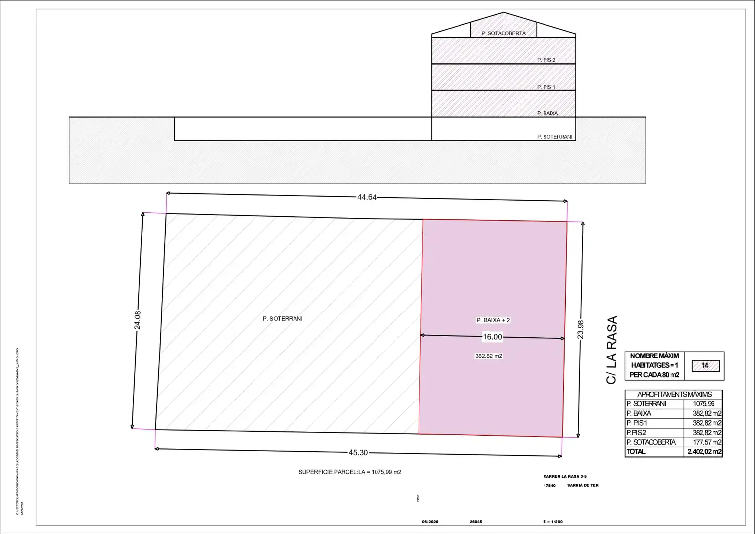 Residencial en venta en Sarrià de Ter
