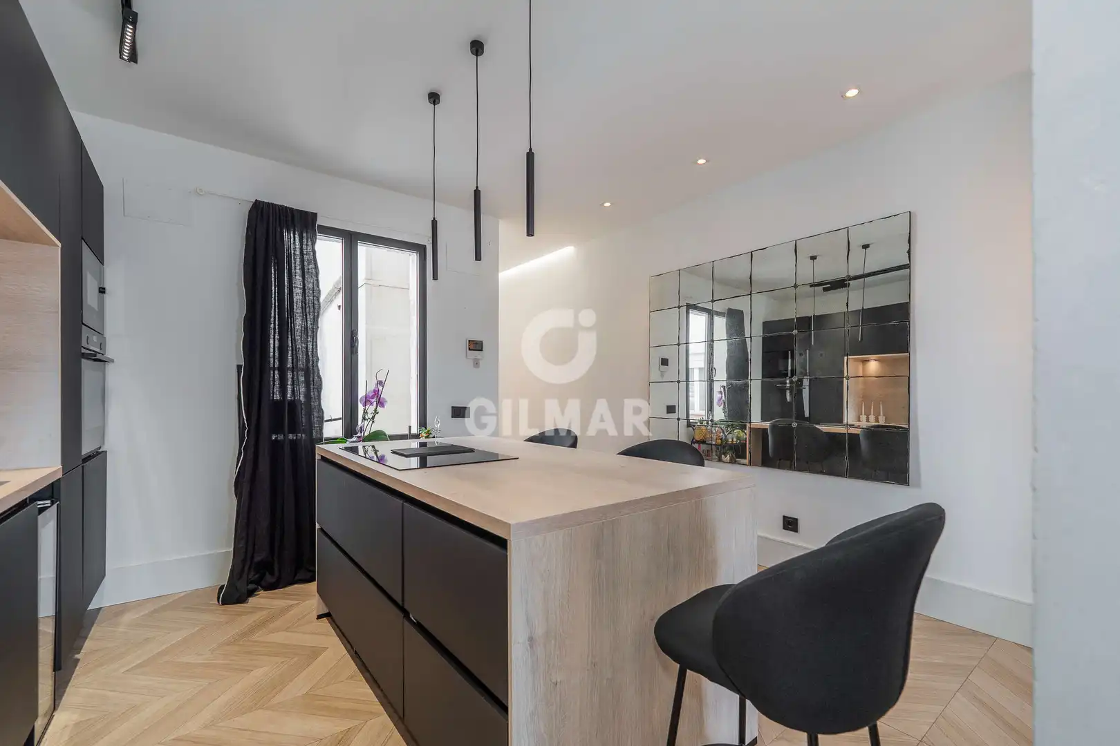 Kitchen of Flat for sale in Madrid  with Heating