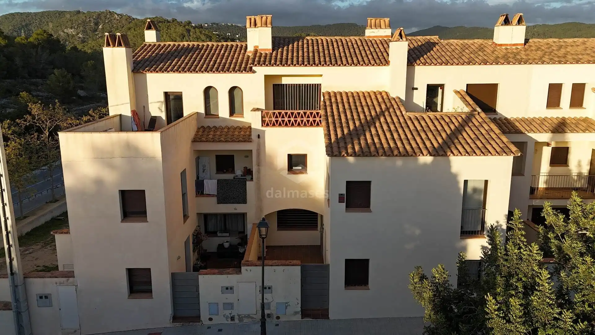 Vista exterior de Casa adosada en venta en Sant Pere de Ribes con Aire acondicionado, Calefacción y Terraza