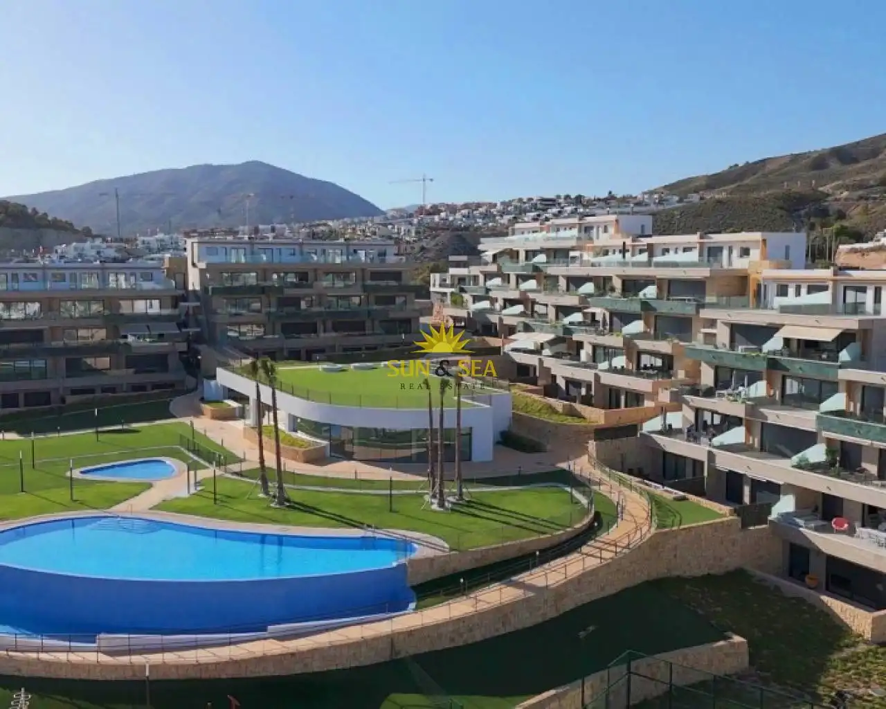 Vista exterior de Planta baja de alquiler en Finestrat con Aire acondicionado, Calefacción y Terraza