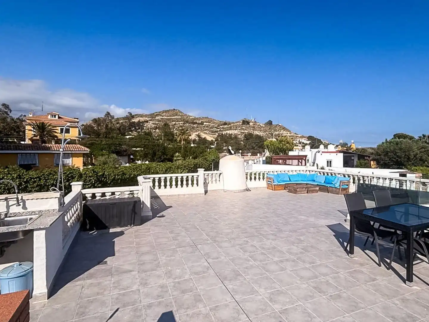 Terrace of Houses for sale in Busot  with Air Conditioner, Private garden and Swimming Pool