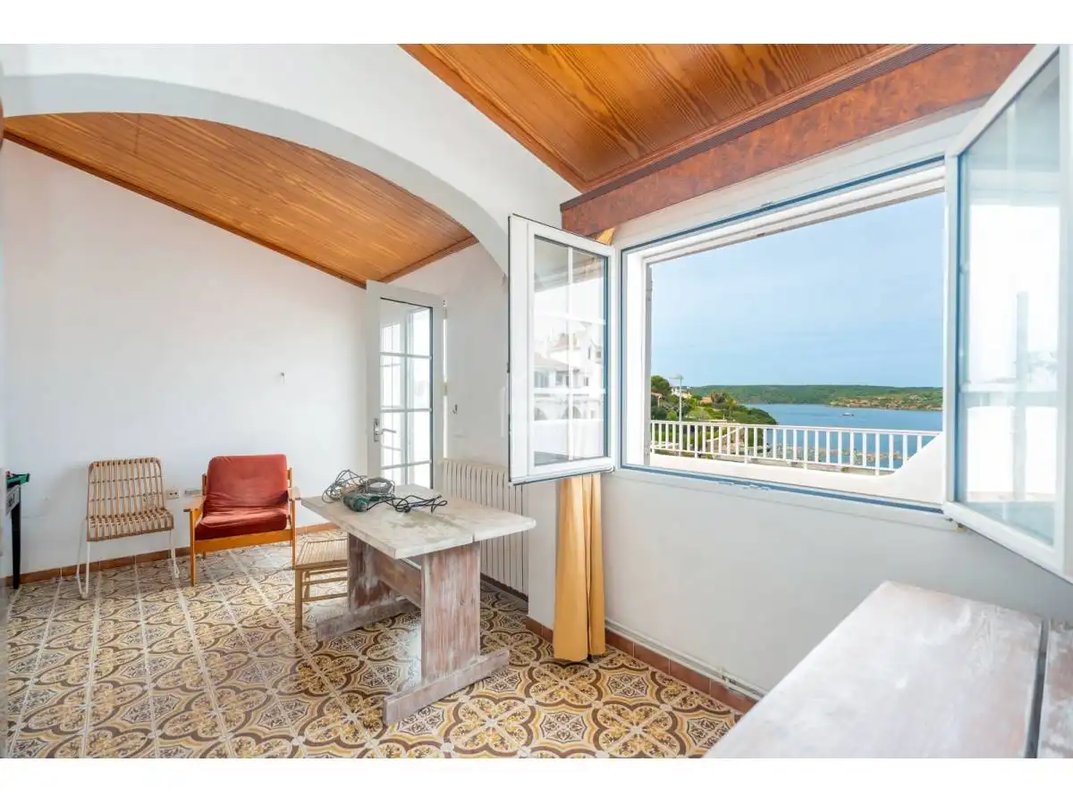 Bedroom of Apartments for sale in Es Castell  with Terrace and Furnished