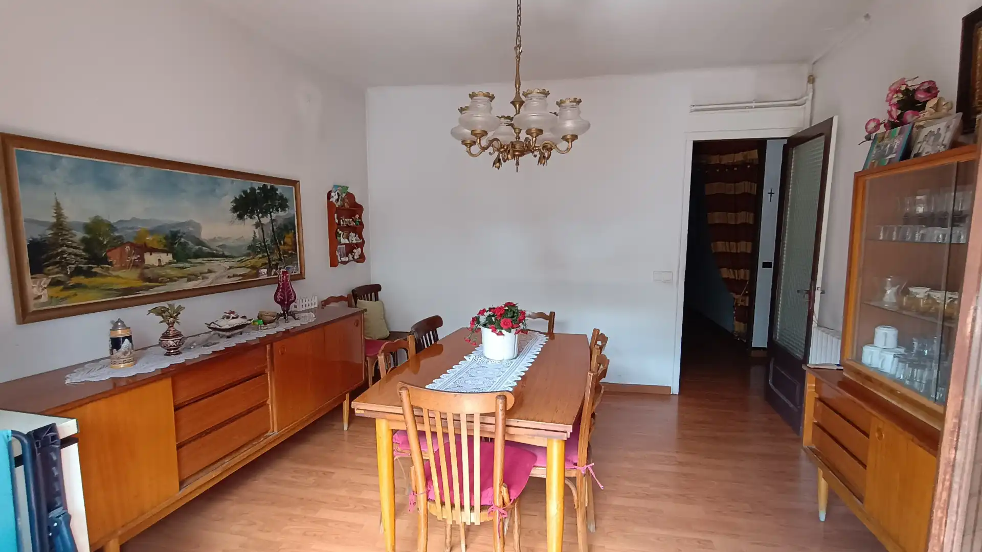 Dining room of Flat for sale in Sort  with Heating, Furnished and Oven