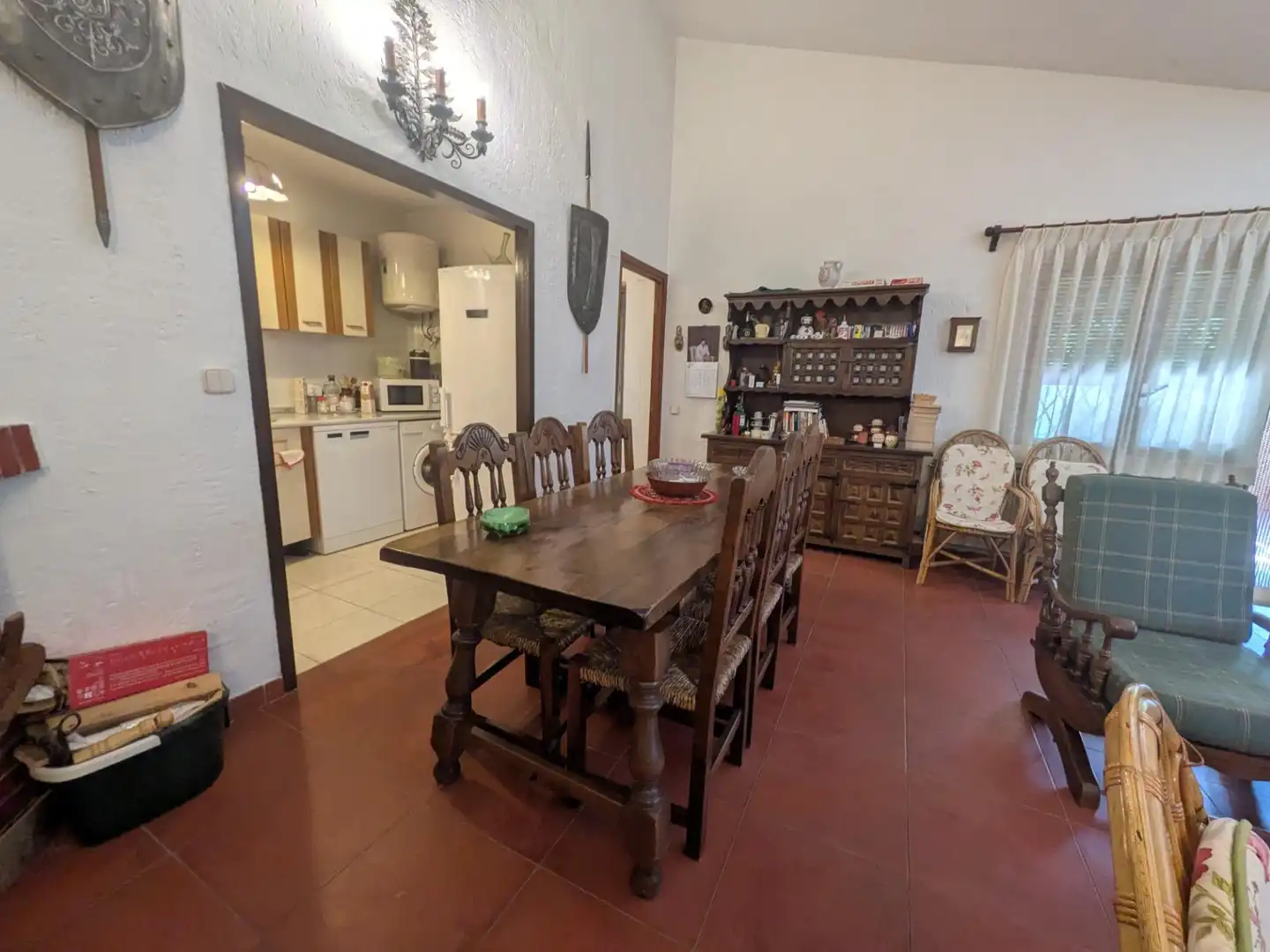 Menjador de Casa adosada en venda en Villalbilla amb Calefacció