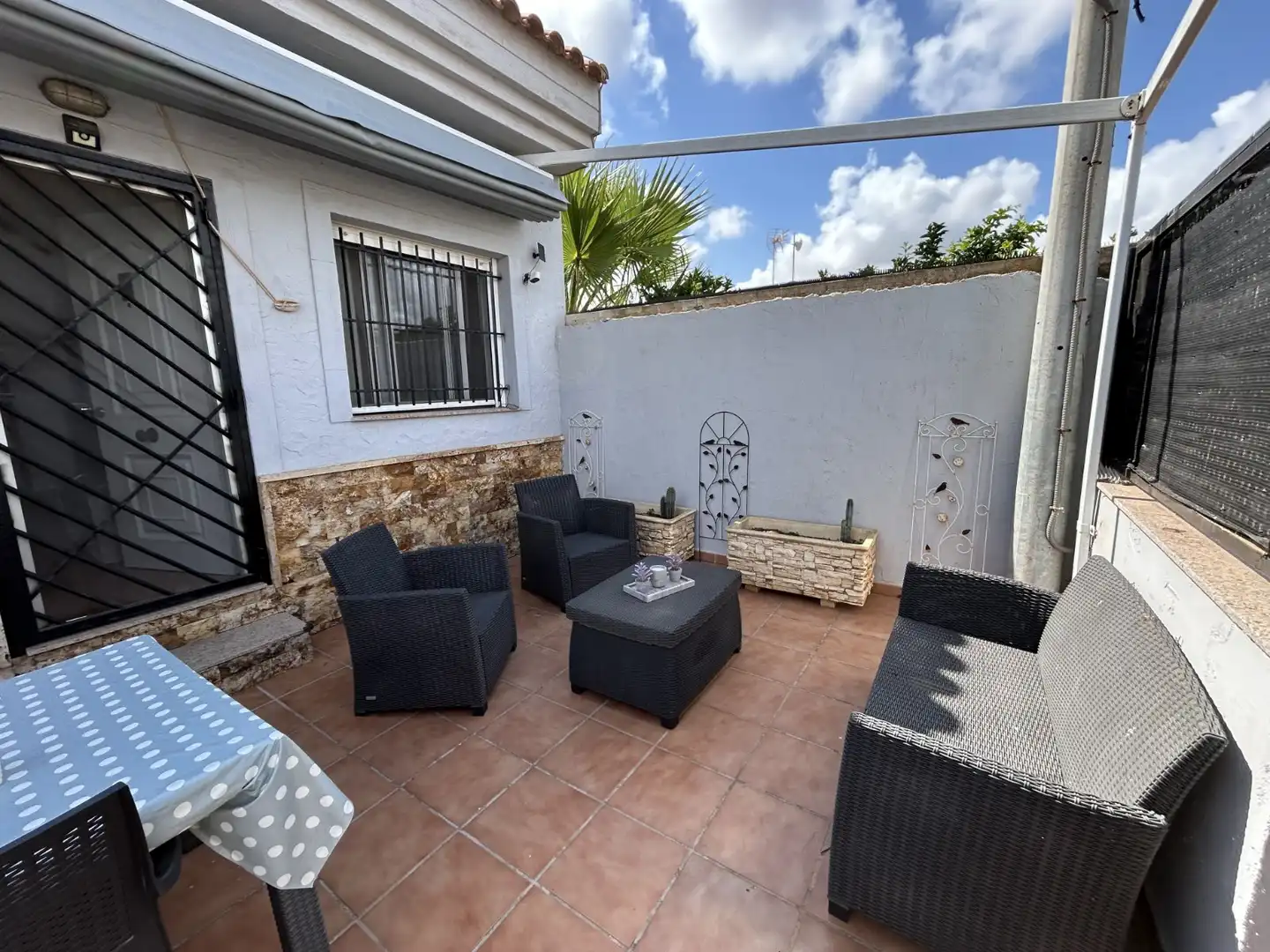 Terrassa de Casa o xalet en venda en Cartagena amb Aire condicionat, Jardí privat i Terrassa