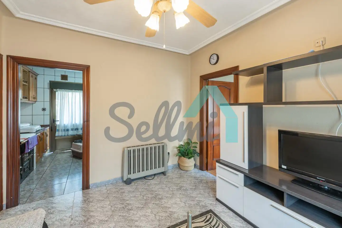 Sala de estar de Piso en venta en Riosa con Calefacción y Terraza