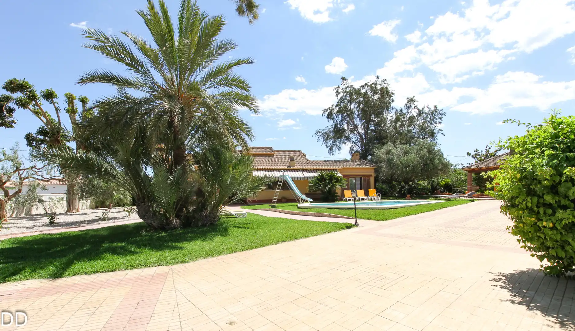 Jardín de Casa o chalet de alquiler en Dénia con Aire acondicionado, Calefacción y Jardín privado