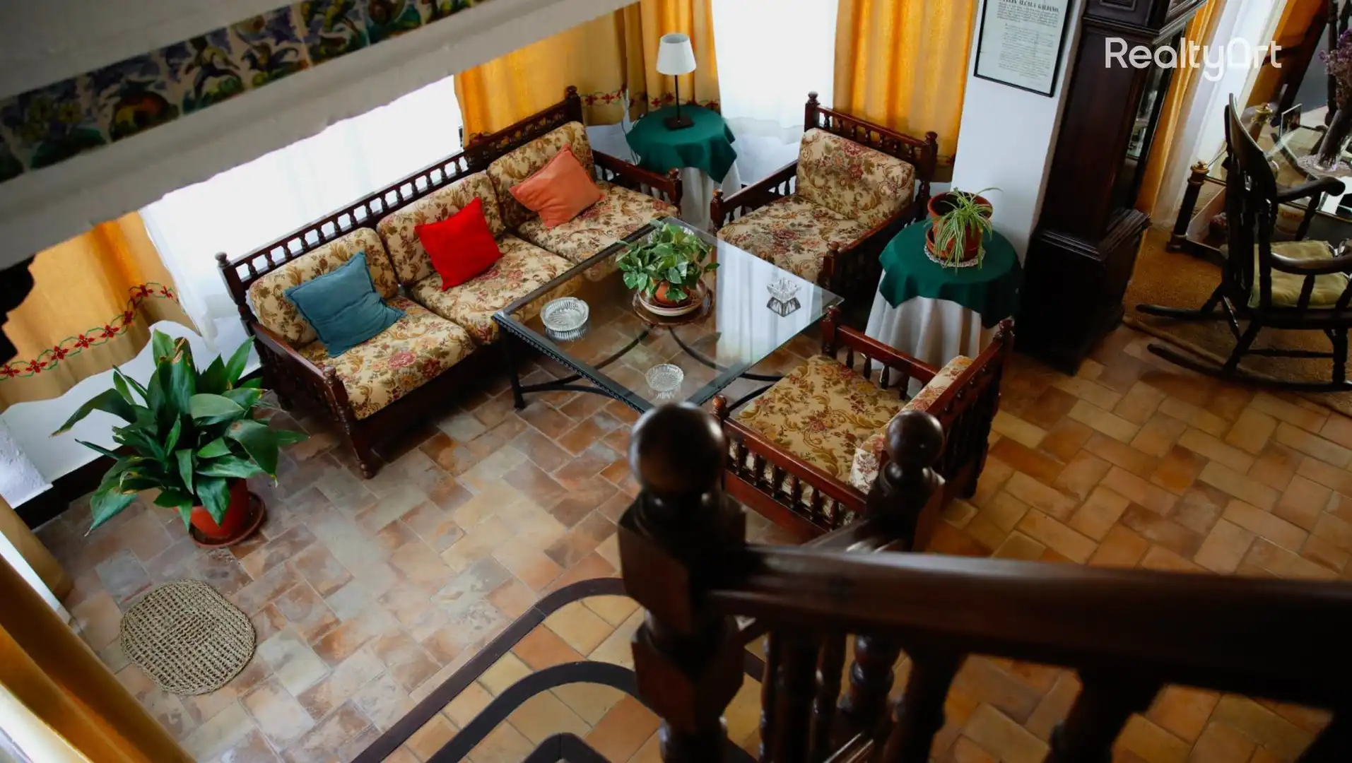 Sala d'estar de Casa o xalet en venda en El Castillo de las Guardas amb Aire condicionat, Calefacció i Jardí privat