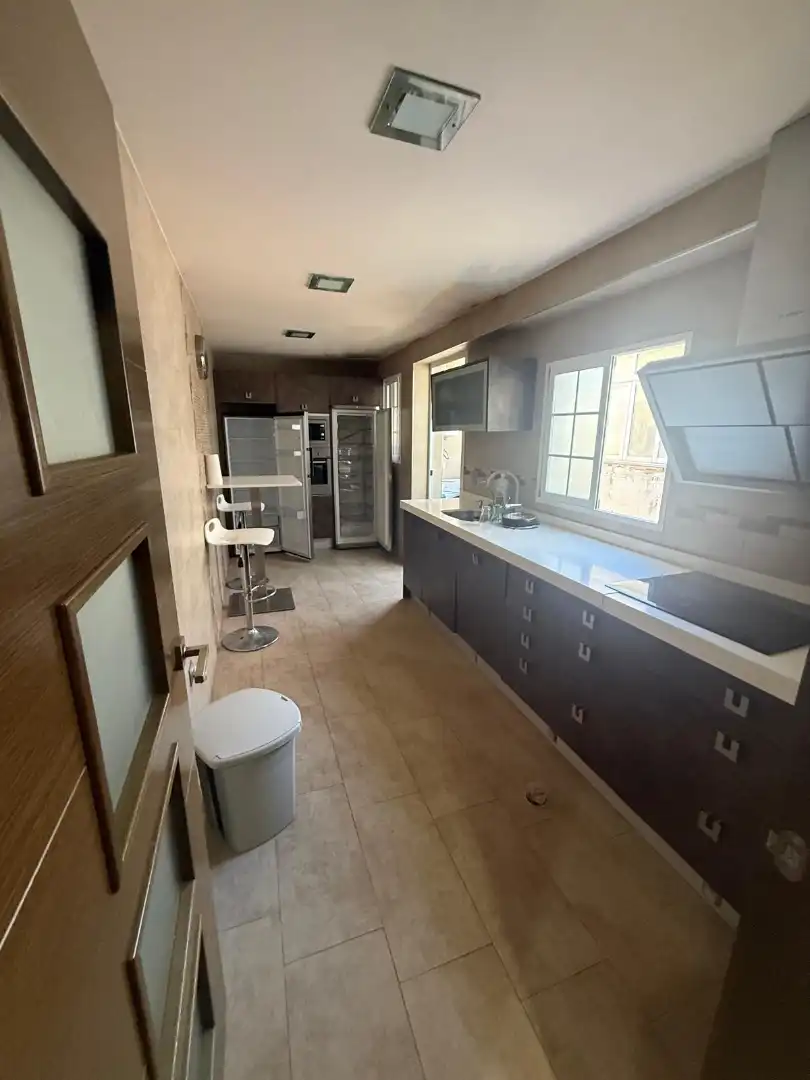 Kitchen of Flat for sale in  Jaén Capital  with Air Conditioner, Furnished and Balcony