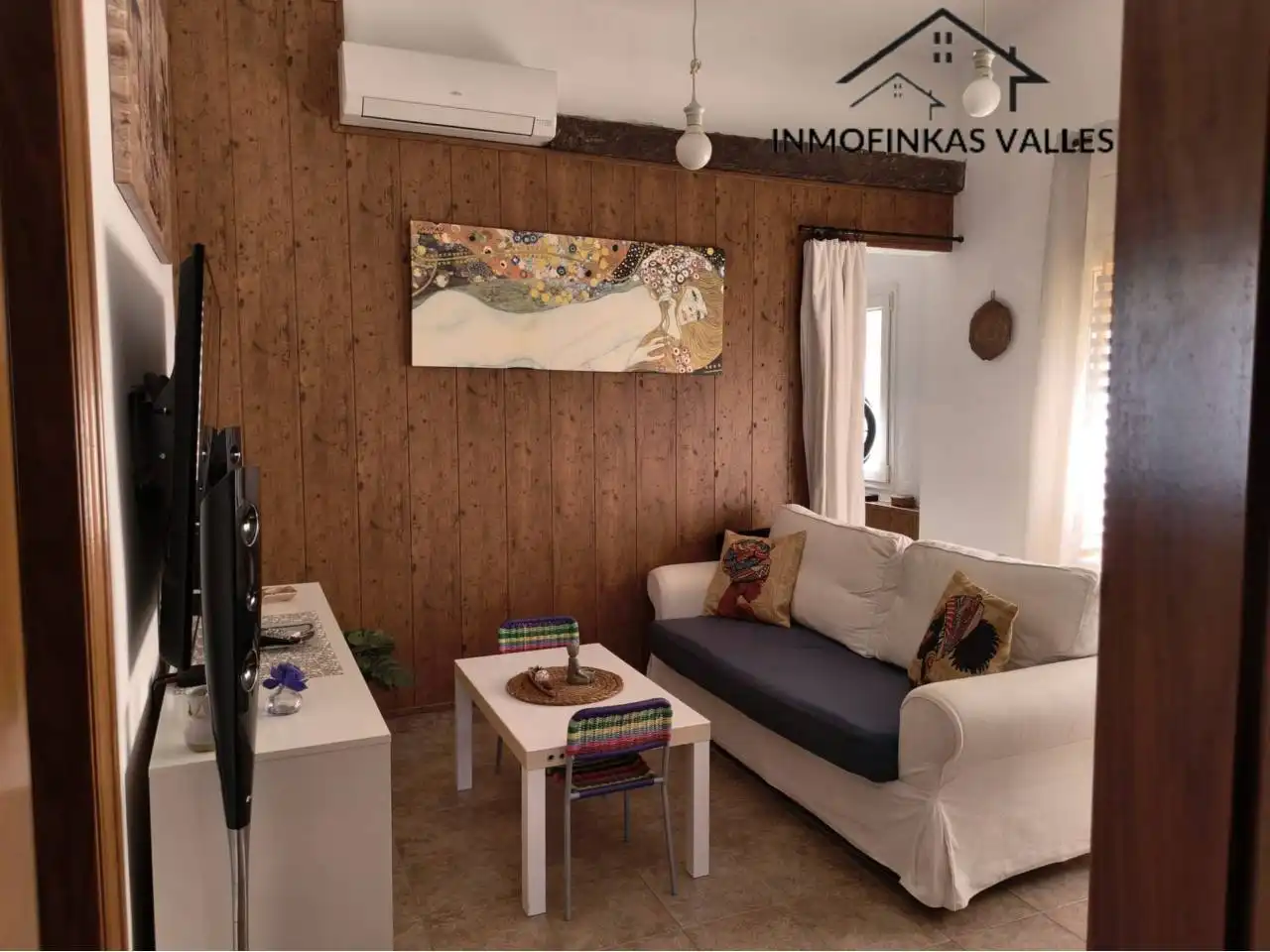 Living room of Houses for sale in Santa Eulàlia de Ronçana  with Air Conditioner, Heating and Private garden