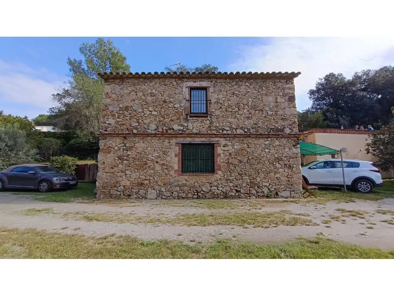 Vista exterior de Finca rústica en venta en Llinars del Vallès con Calefacción, Jardín privado y Terraza