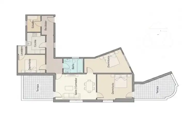 Attic for sale in Barcelona  with Air Conditioner and Terrace