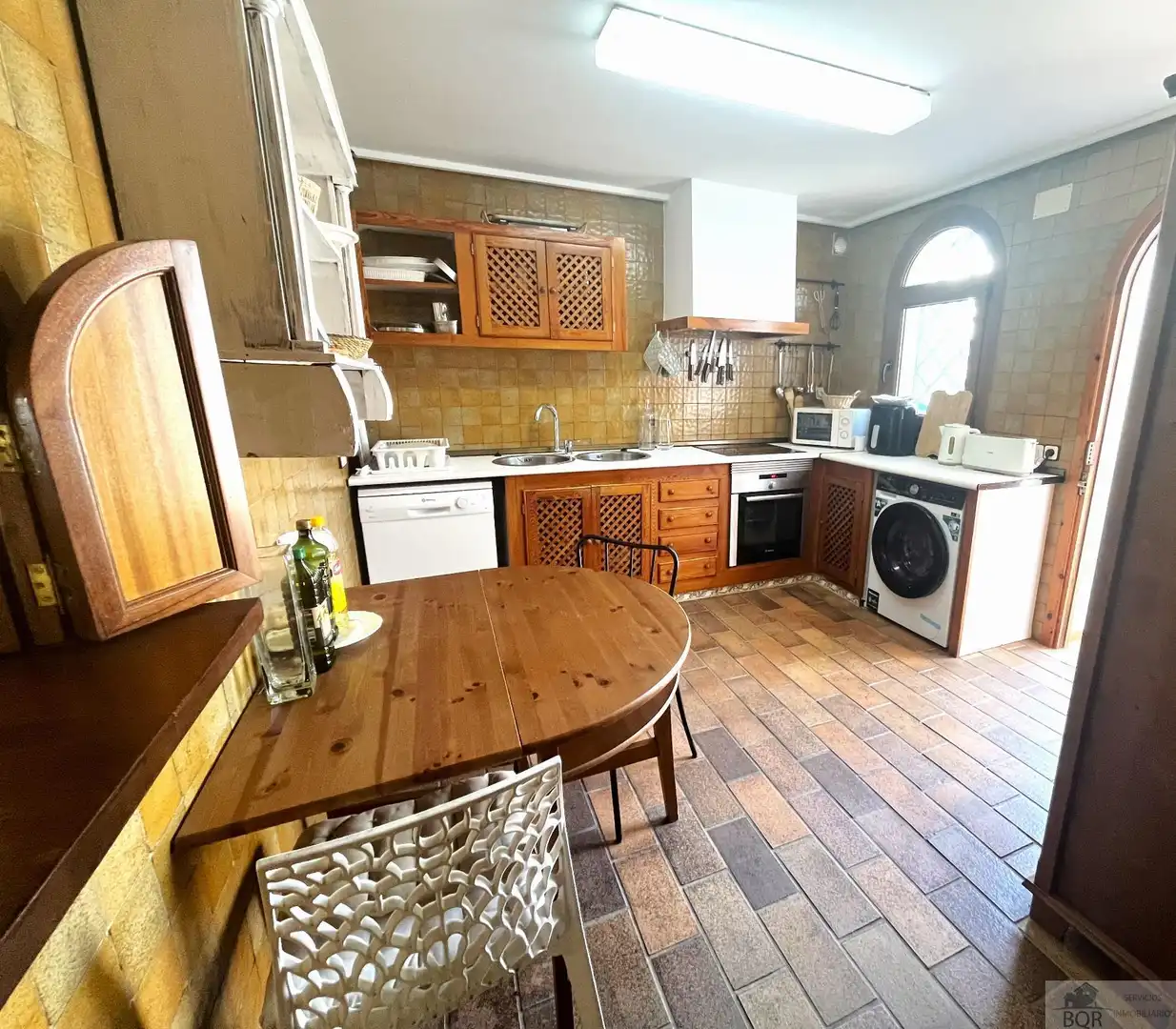Cocina de Casa o chalet de alquiler en El Puerto de Santa María con Aire acondicionado, Calefacción y Terraza