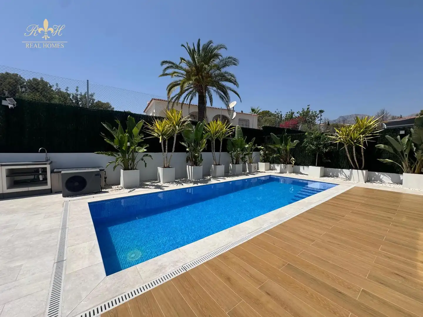 Piscina de Casa o xalet en venda en La Nucia amb Aire condicionat i Piscina