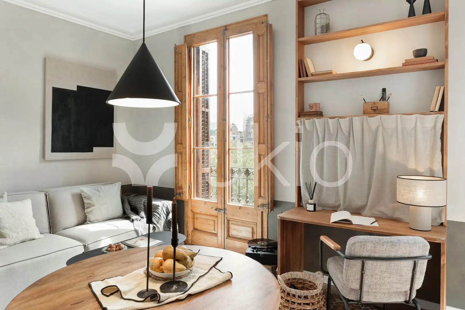 Apartamento con terraza en alquiler en Carrer del Bruc, imagen 12