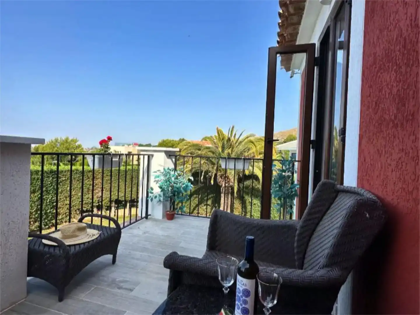 Terrassa de Finca rústica en venda en Finestrat amb Aire condicionat, Piscina i Balcó