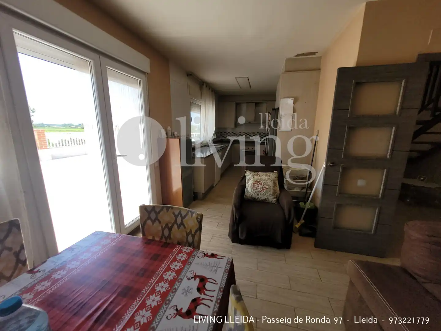 Sala d'estar de Casa o xalet en venda en Lleida amb Aire condicionat, Calefacció i Jardí privat