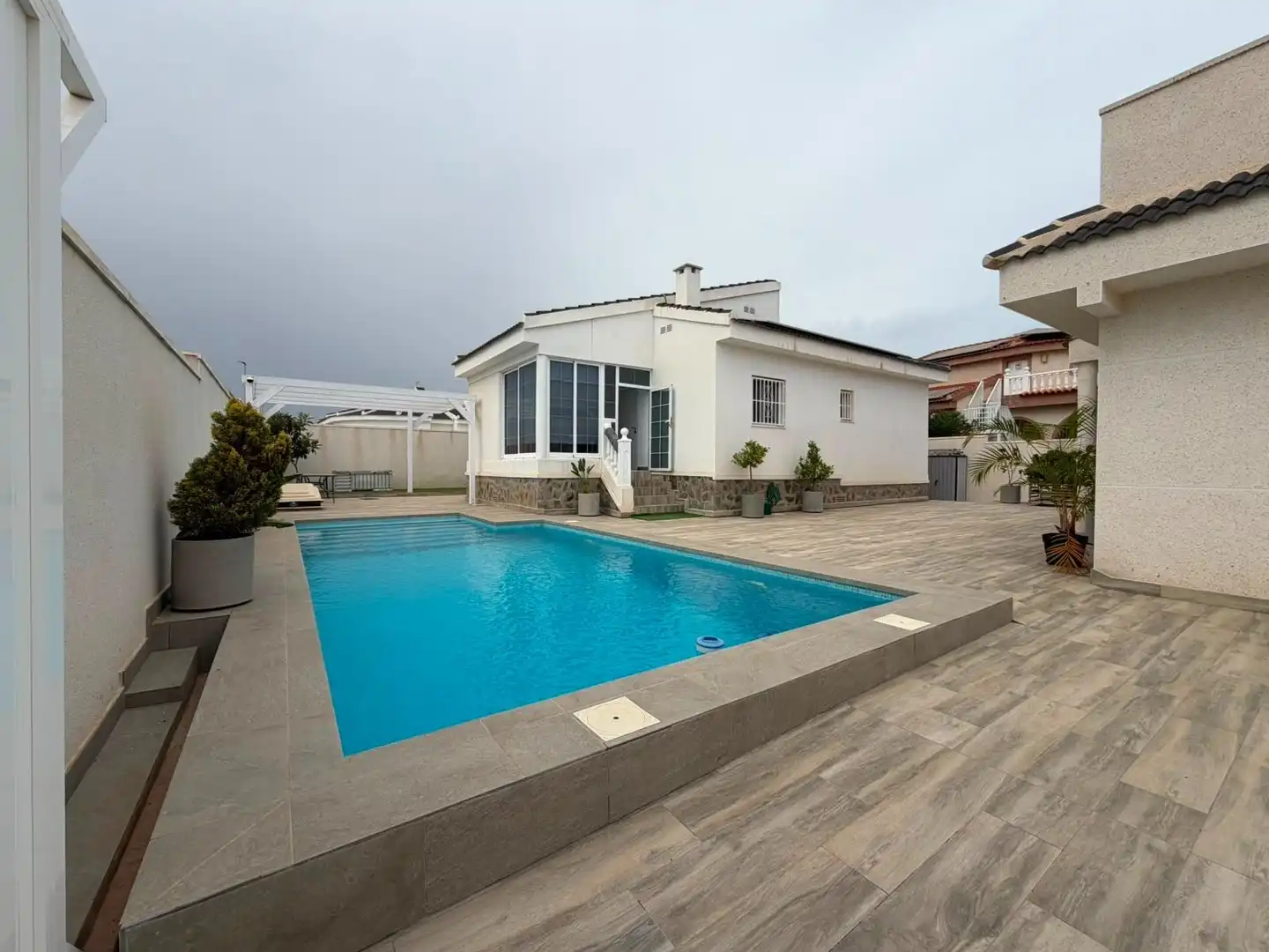 Swimming pool of Houses for sale in Rojales  with Air Conditioner, Private garden and Terrace