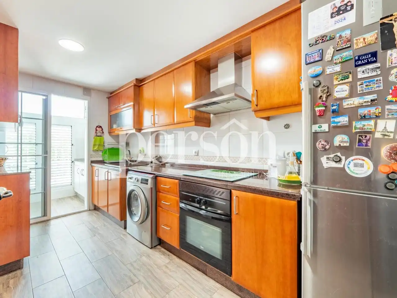 Cocina de Casa adosada en venta en Godella con Calefacción, Jardín privado y Terraza