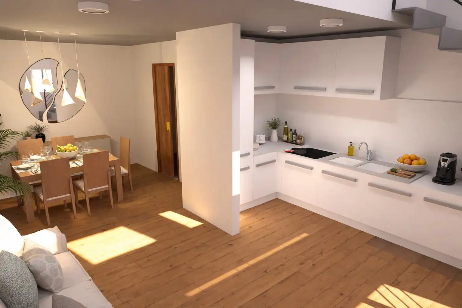 Cocina de Piso en venta en Badalona con Aire acondicionado