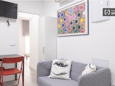 Appartamento con balcone in affitto a Barrio de Salamanca