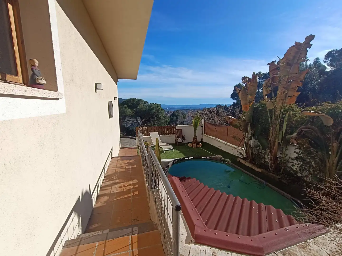 Terraza de Casa o chalet en venta en Castellar del Vallès con Calefacción, Balcón y Jacuzzi