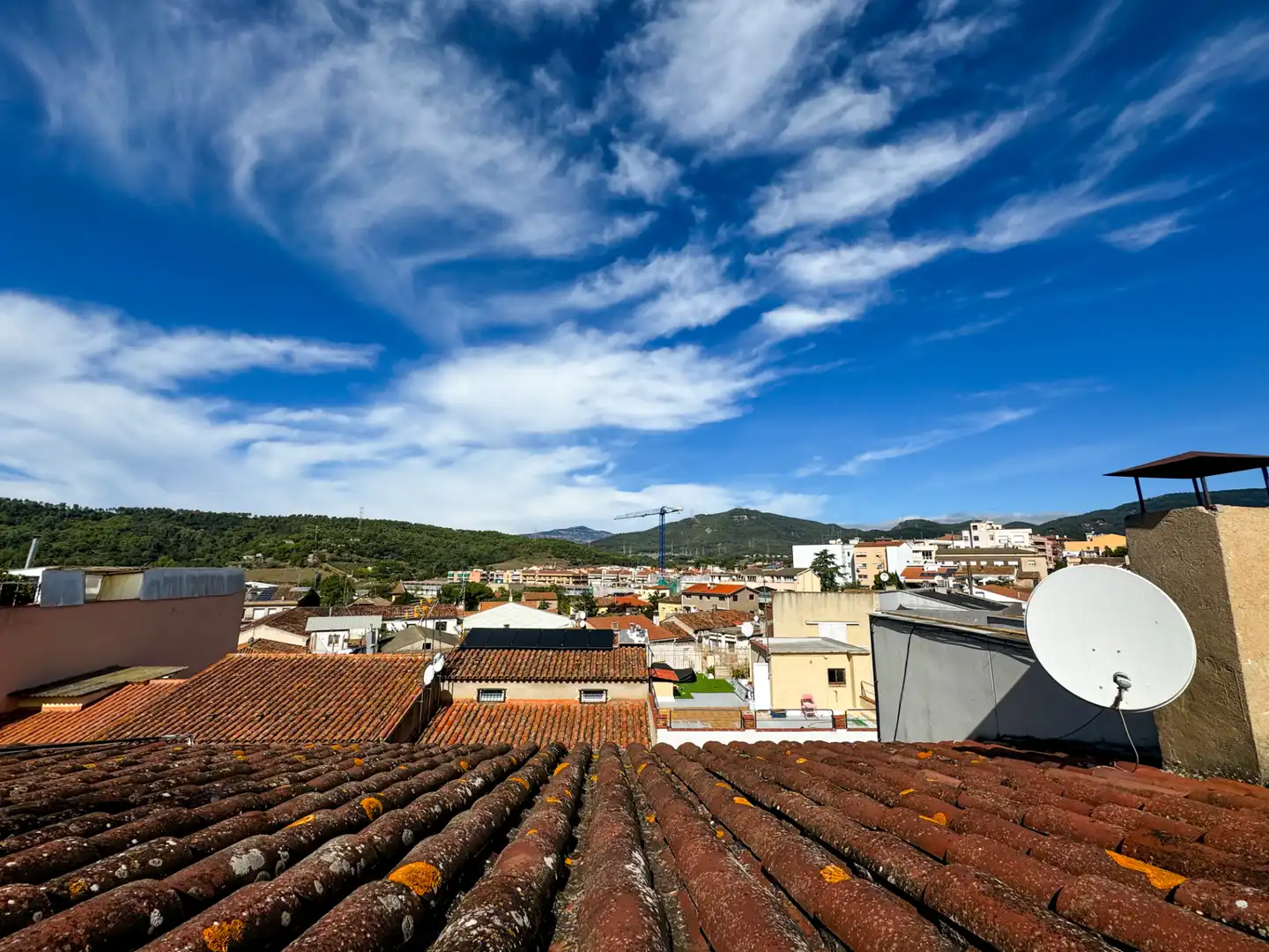 Vista exterior de Piso en venta en Sentmenat con Aire acondicionado y Terraza