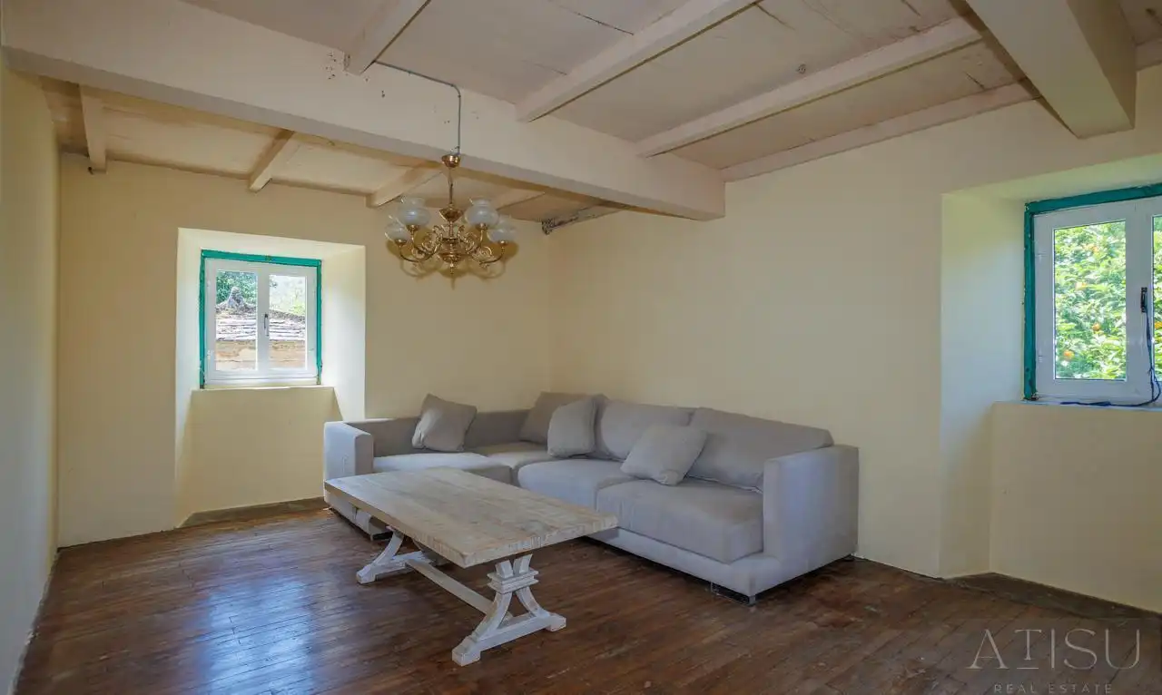 Sala d'estar de Finca rústica en venda en A Pontenova  