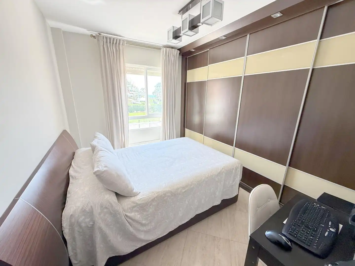 Bedroom of Flat for sale in Málaga  with Air Conditioner, Heating and Private garden
