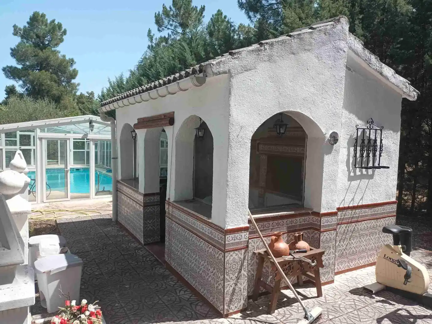 Jardí de Casa o xalet en venda en Marugán amb Calefacció, Jardí privat i Terrassa