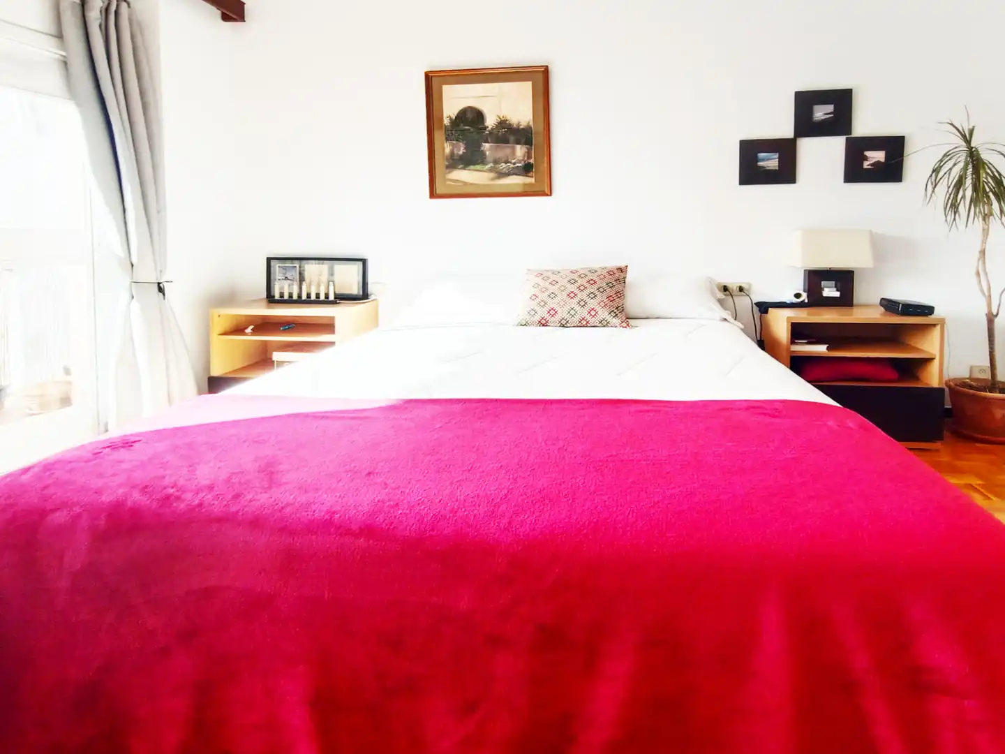 Schlafzimmer von Wohnung zum Verkauf in  Palma de Mallorca mit Klimaanlage, Parkett und Abstellraum