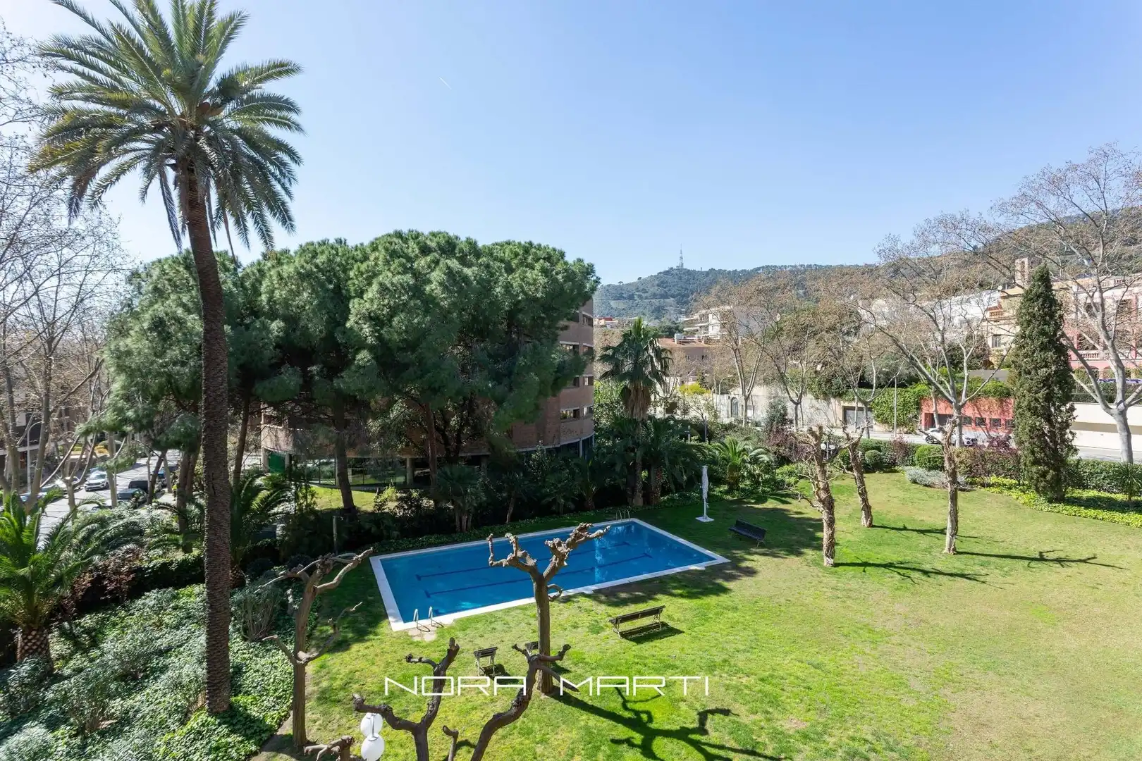 Garden of Flat for rent in Barcelona