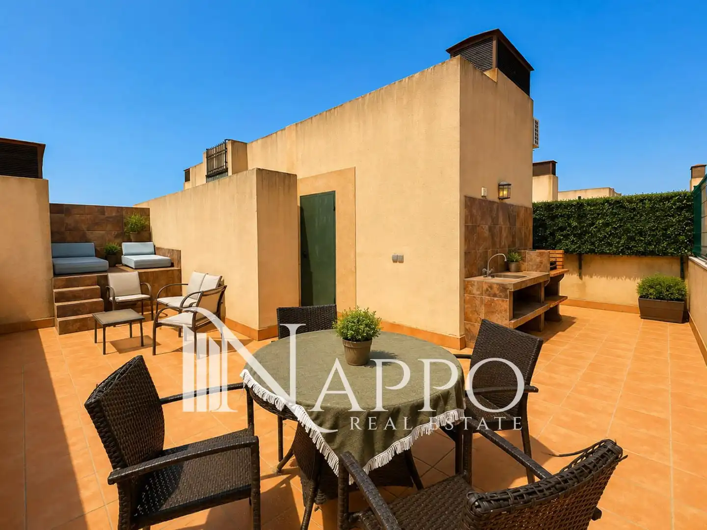Terrassa de Àtic de lloguer en  Palma de Mallorca amb Aire condicionat, Calefacció i Terrassa