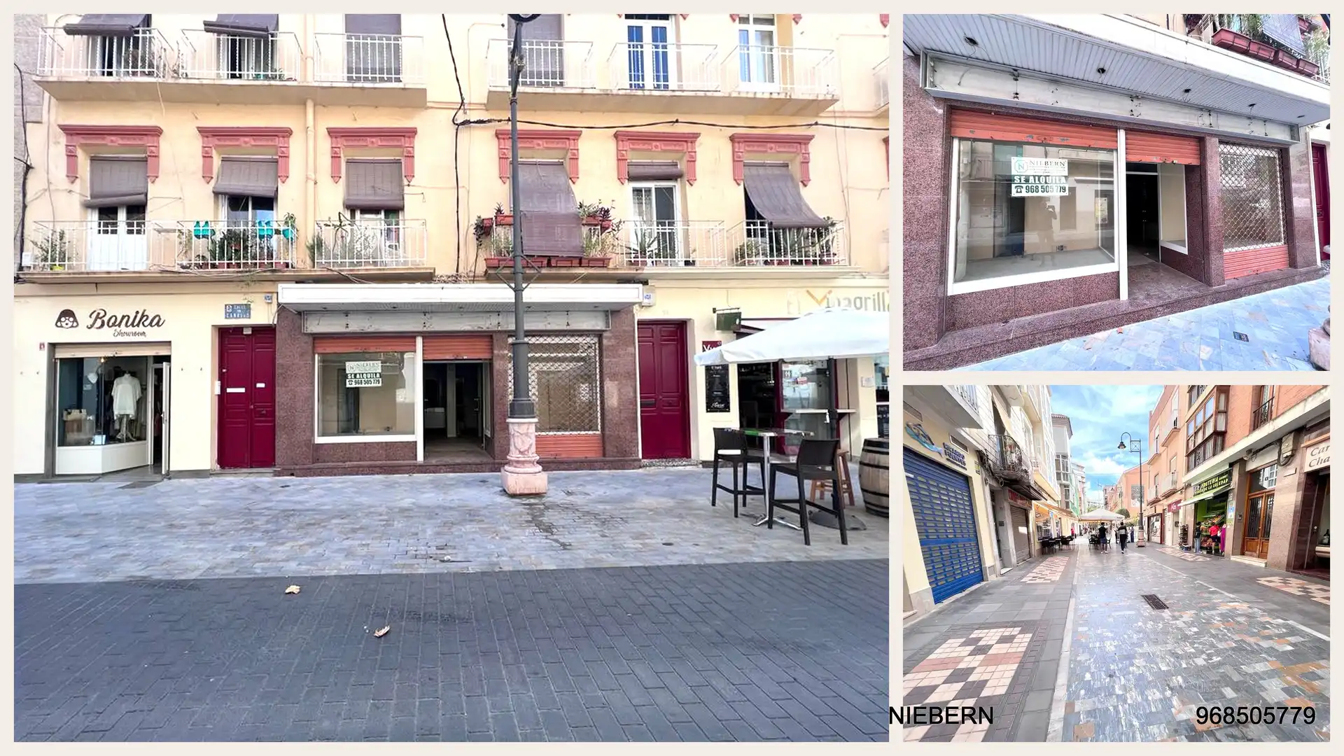 Local comercial en alquiler en Calle Canales 18