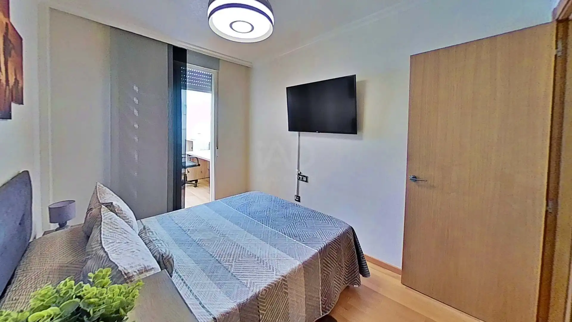 Schlafzimmer von Einfamilien-Reihenhaus zum Verkauf in Elche / Elx mit Klimaanlage, Heizung und Terrasse
