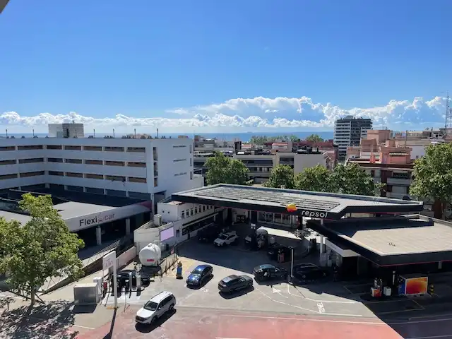 Vista exterior de Piso en venta en Badalona con Aire acondicionado, Calefacción y Parquet
