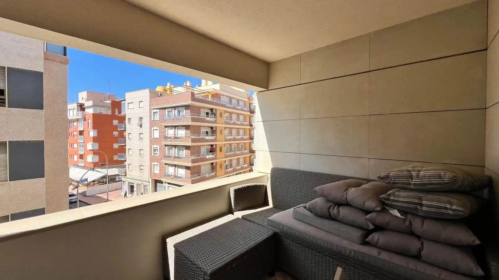 Balcony of Flat for rent in Águilas  with Air Conditioner, Terrace and Furnished