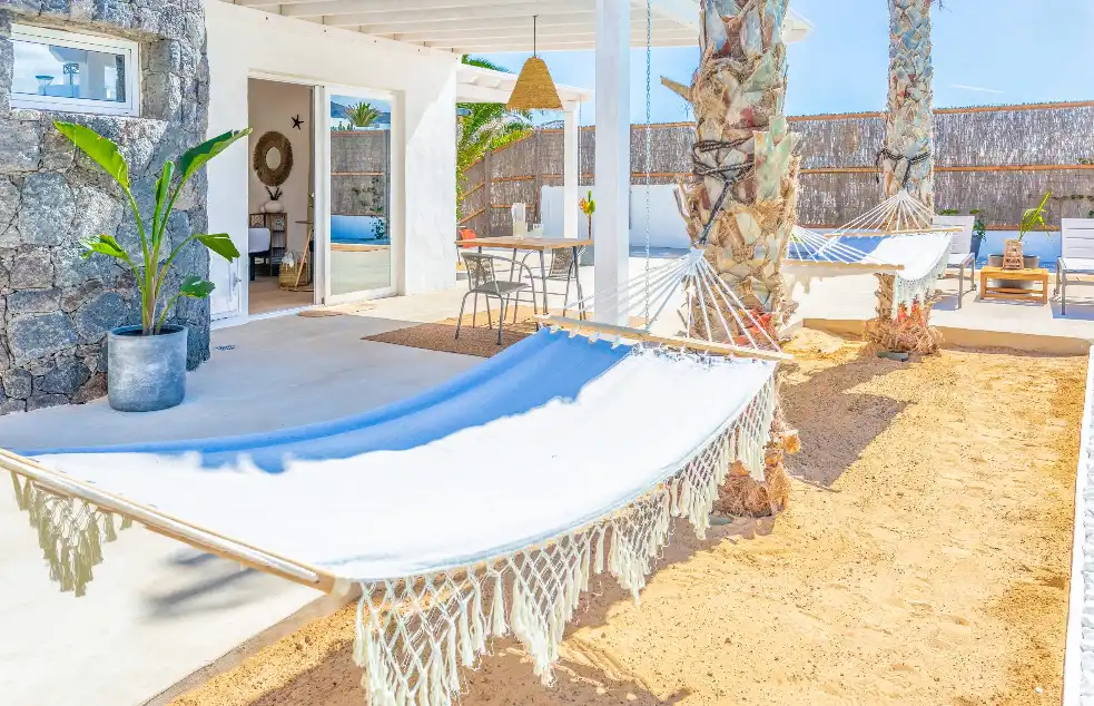 Terraza de Casa o chalet en venta en Haría con Jardín privado y Piscina