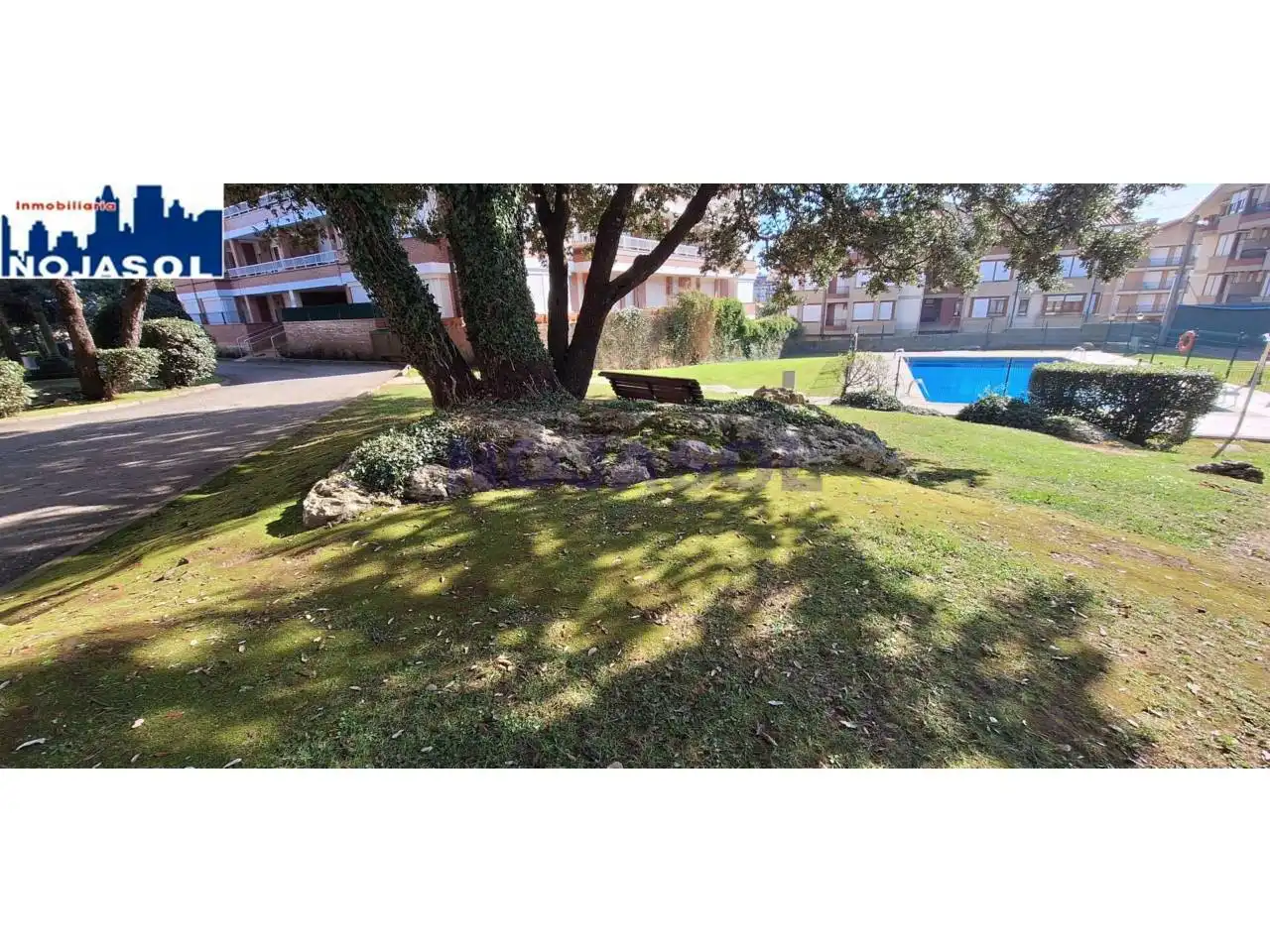 Jardí de Apartament de lloguer en Noja amb Calefacció, Terrassa i Traster