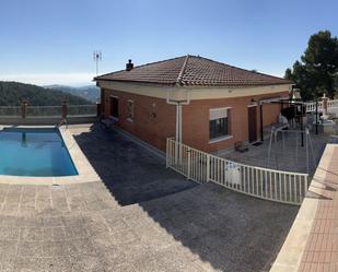 Swimming pool of House or chalet for sale in Font-rubí  with Air Conditioner, Terrace and Swimming Pool