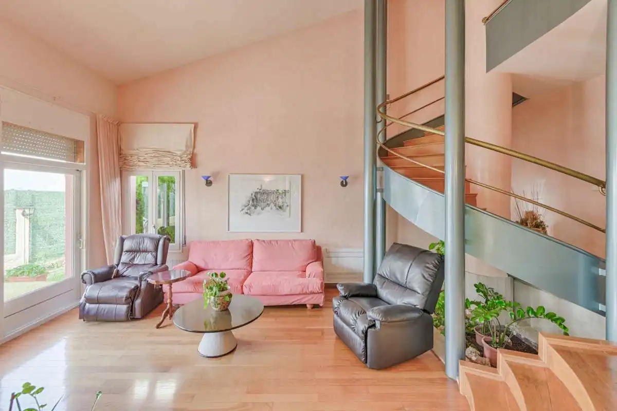 Sala d'estar de Casa o xalet en venda en Roses amb Jardí privat