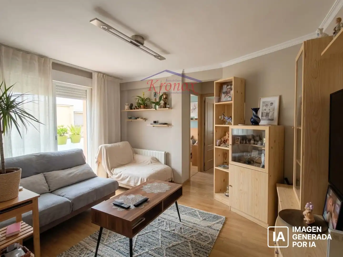 Living room of Flat for sale in Madrid  with Air Conditioner, Heating and Terrace