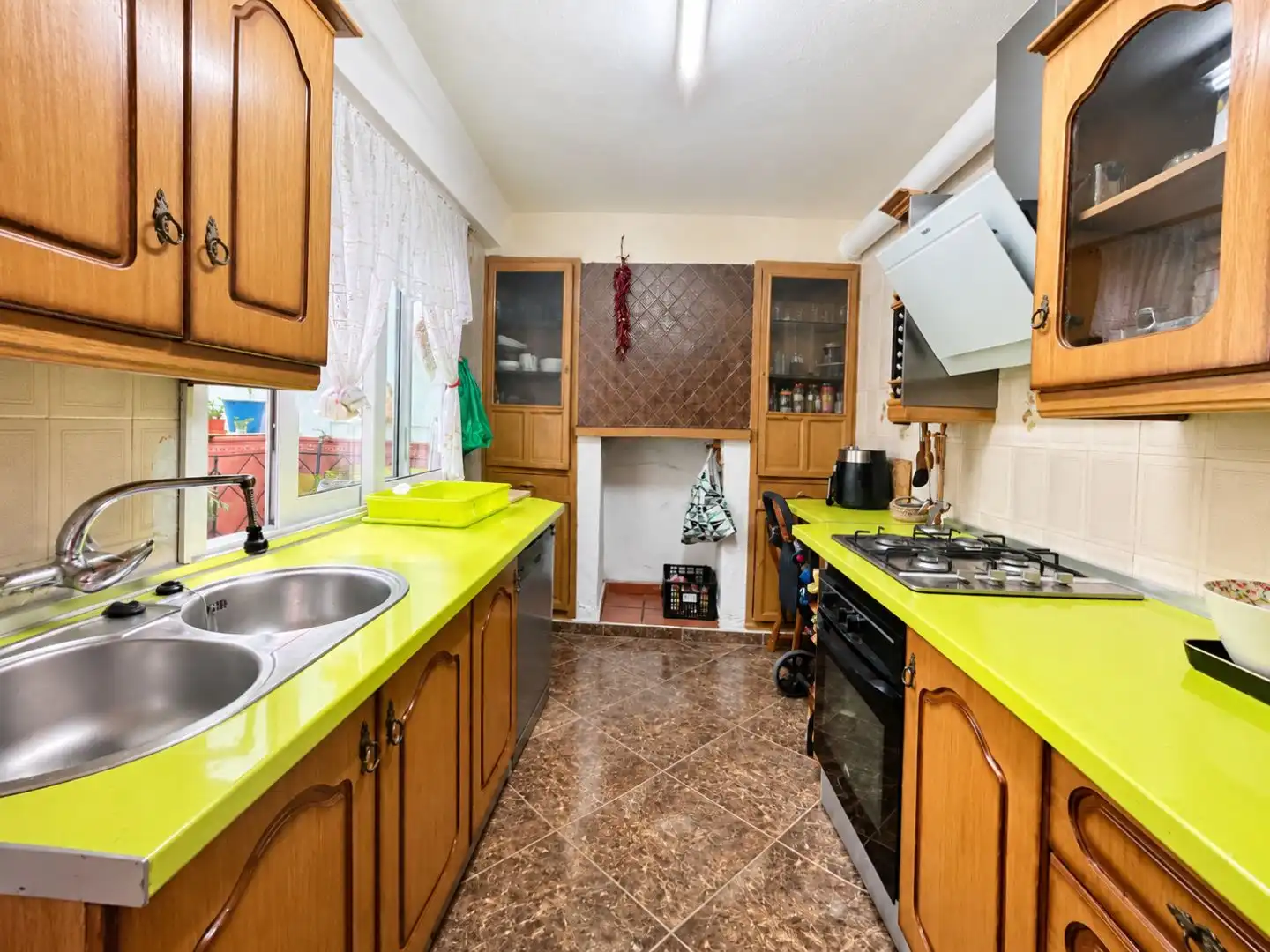 Cocina de Casa o chalet en venta en Atarfe con Aire acondicionado y Terraza
