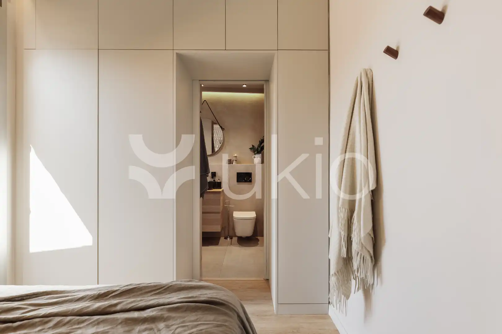 Habitación de Apartamento de alquiler en Barcelona con Aire acondicionado, Calefacción y Terraza