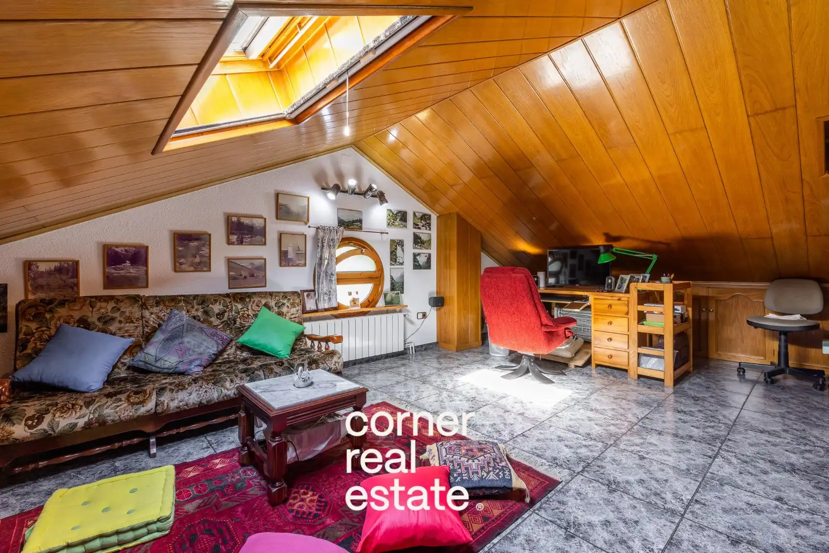 Living room of Detached homes for sale in Ripollet  with Air Conditioner, Heating and Private garden